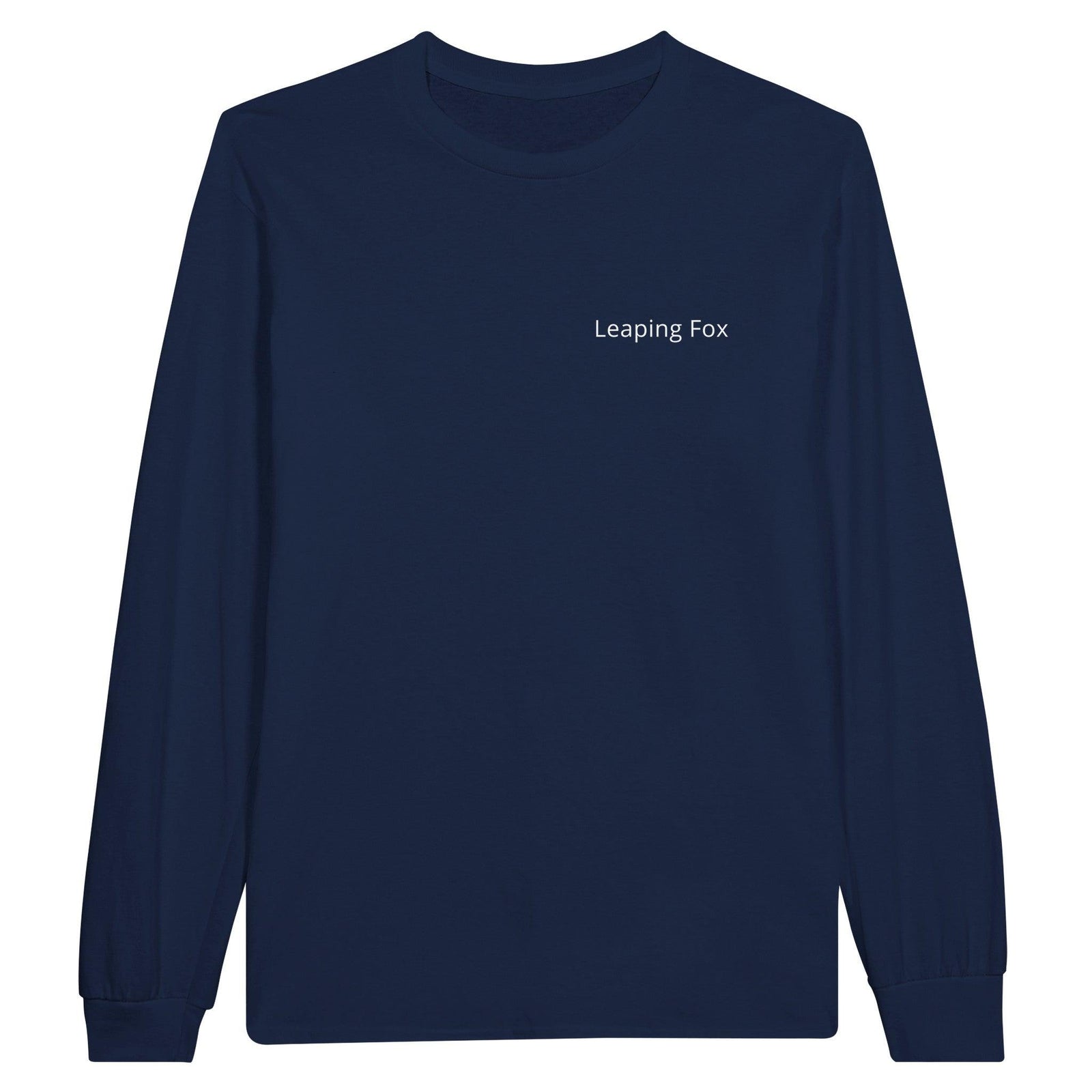 leeping fox blue sweatshirt