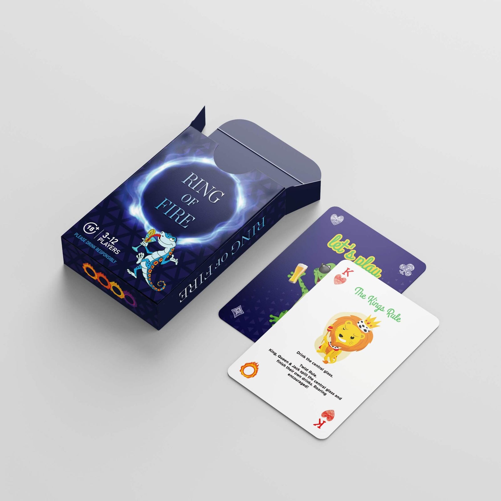Ring of FireCards & box