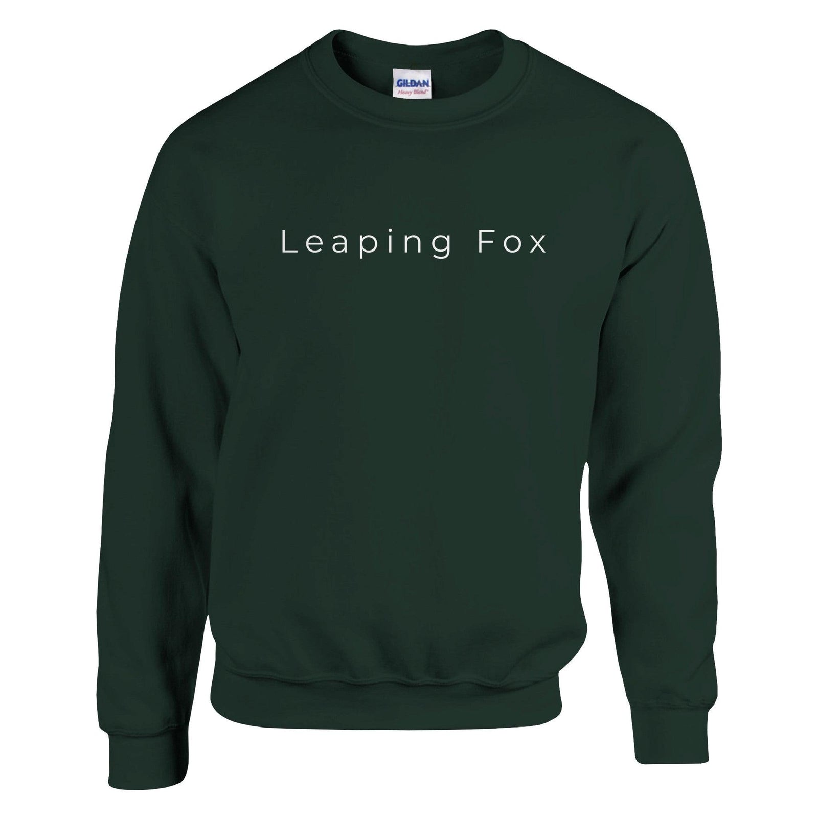 leeping fox dark green huddie