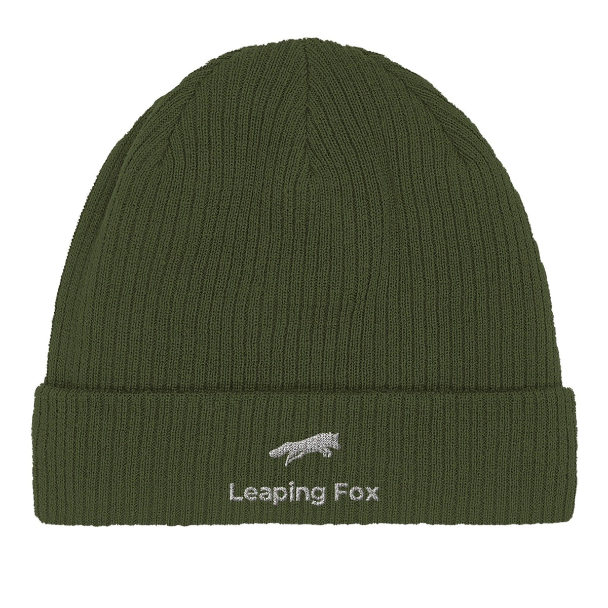 leaping fox green cap