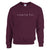 leeping fox maroon  sweatshirt