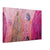 Grungy mural with playful hand shapes and color bursts.

