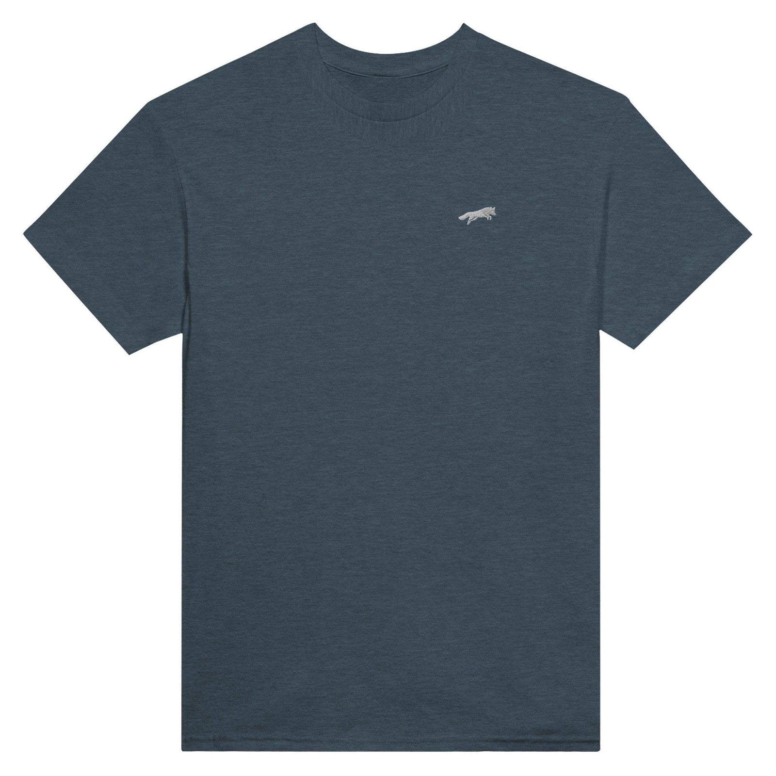 leeping fox grey t-shirt front