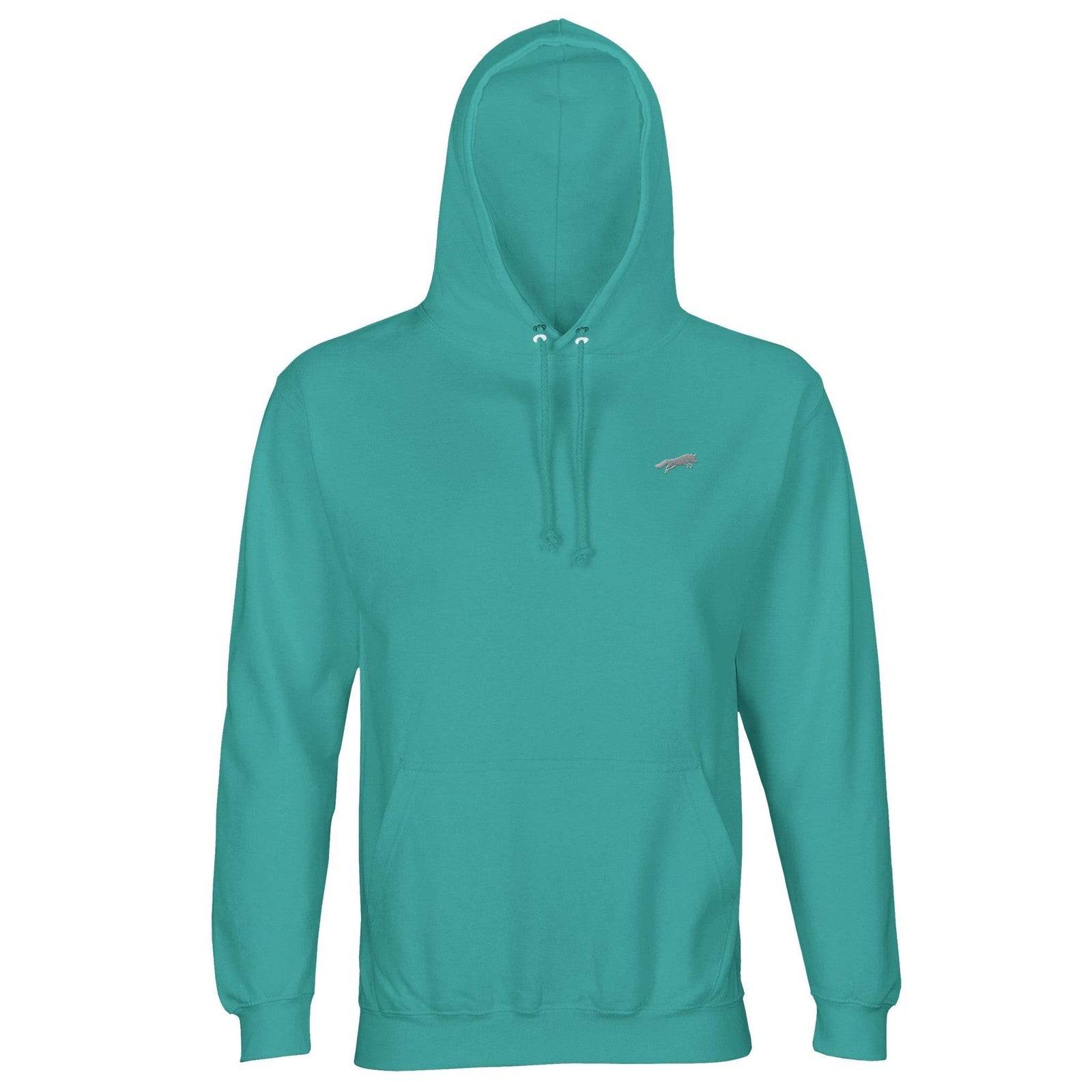 leeping fox ocean green  huddie front