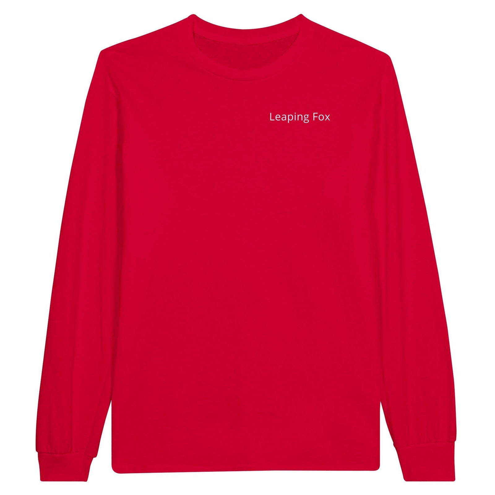 leeping fox red  sweatshirt