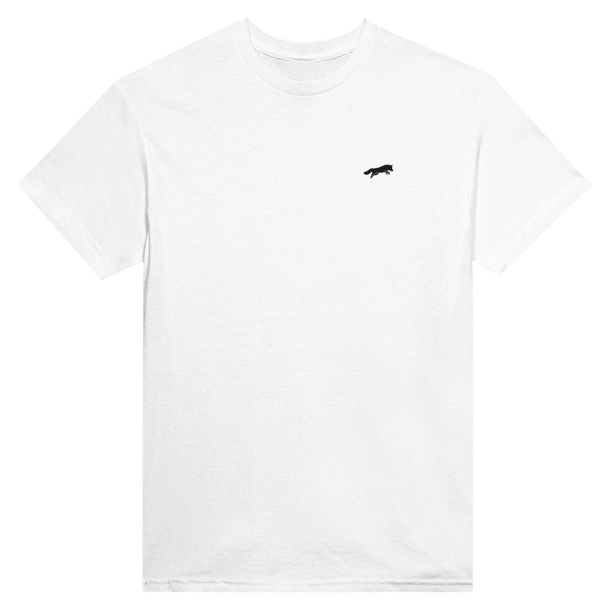 leeping fox white t-shirt front