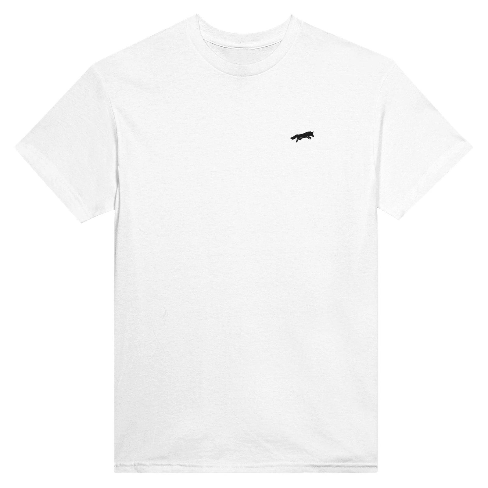 leeping fox white t-shirt front