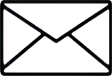 mail icon png B/W