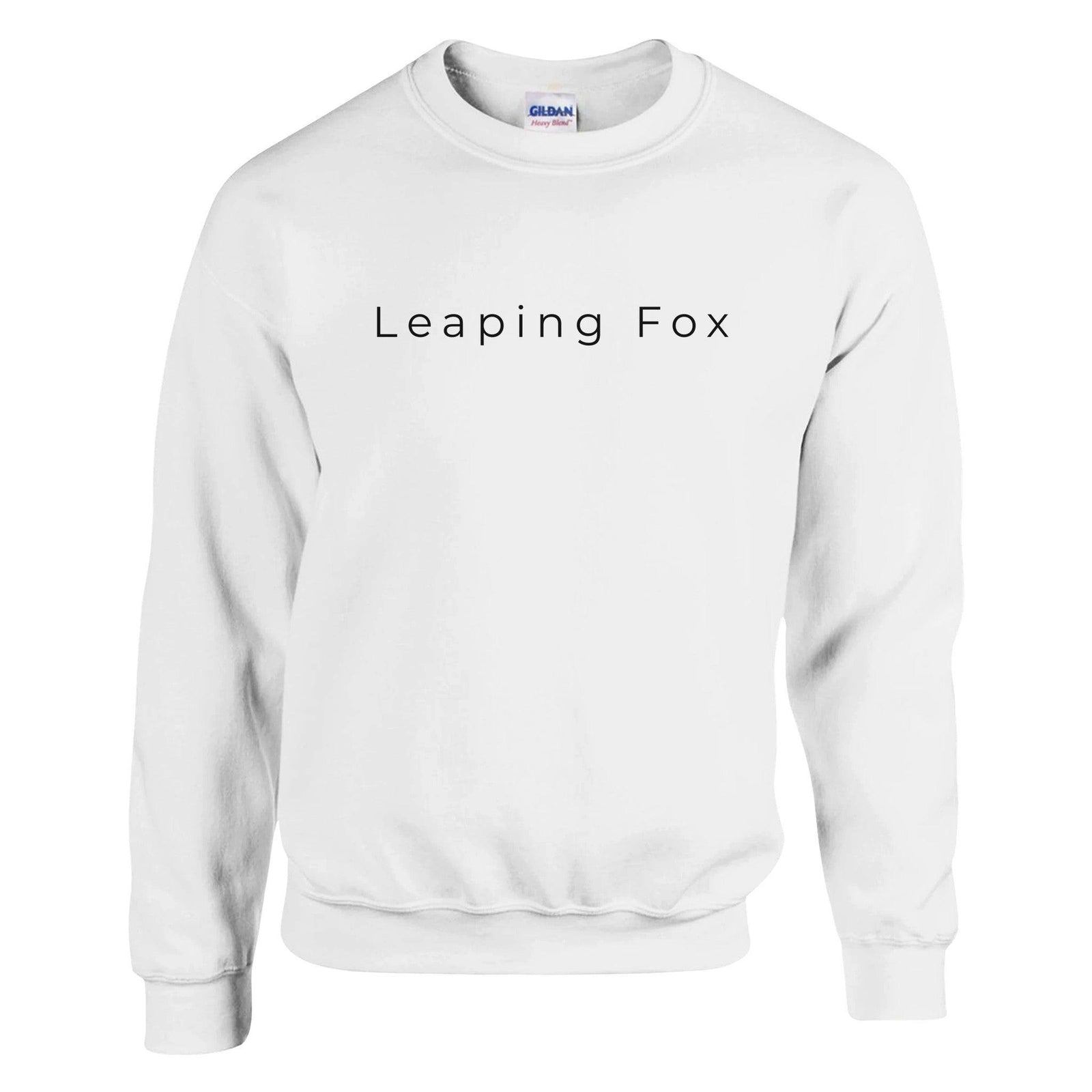 leeping fox white sweatshirt