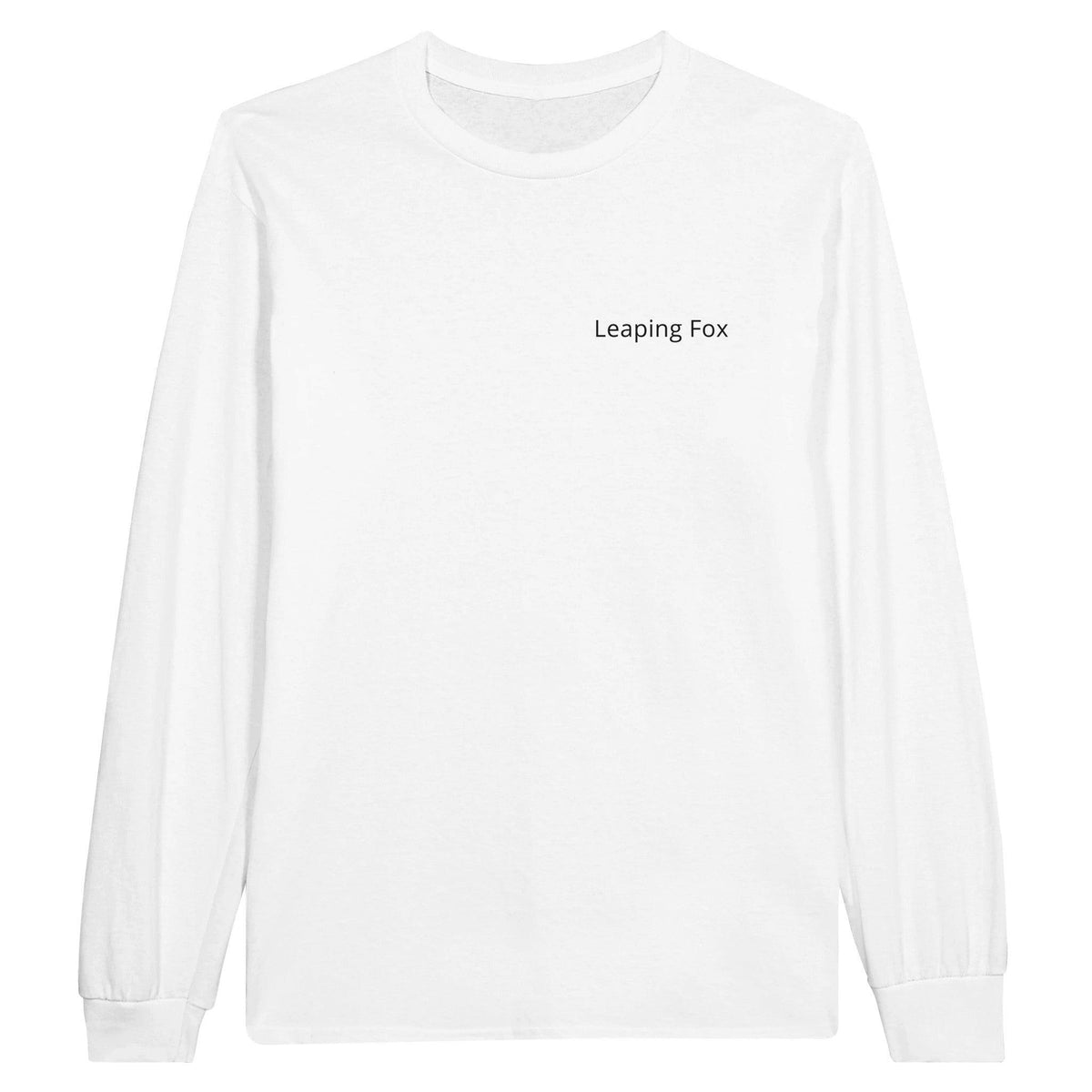 leeping fox white sweatshirt