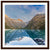 Artistic nature portrait showing alpine scenery and a pinpointed ridge.


