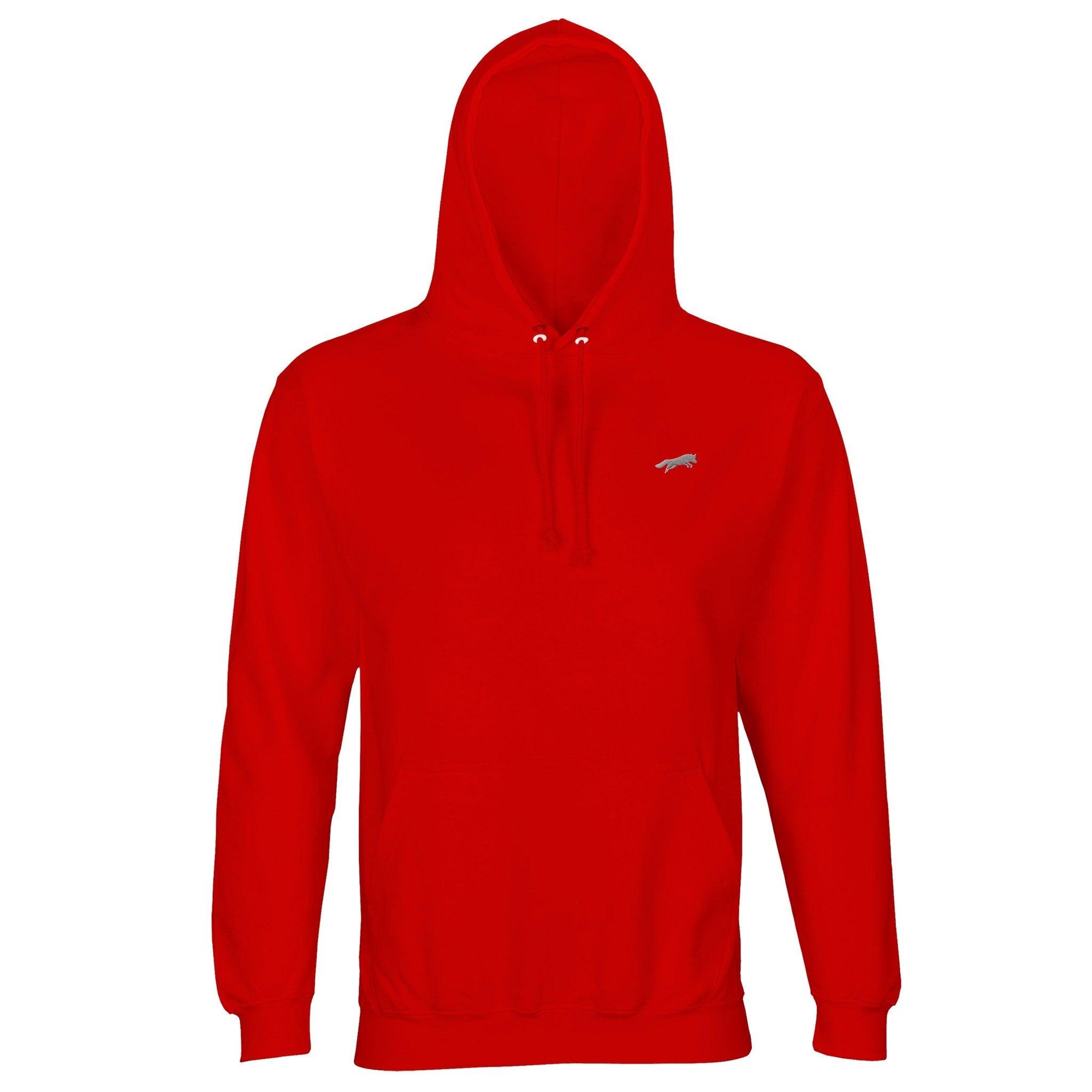 leeping fox orange huddie  front