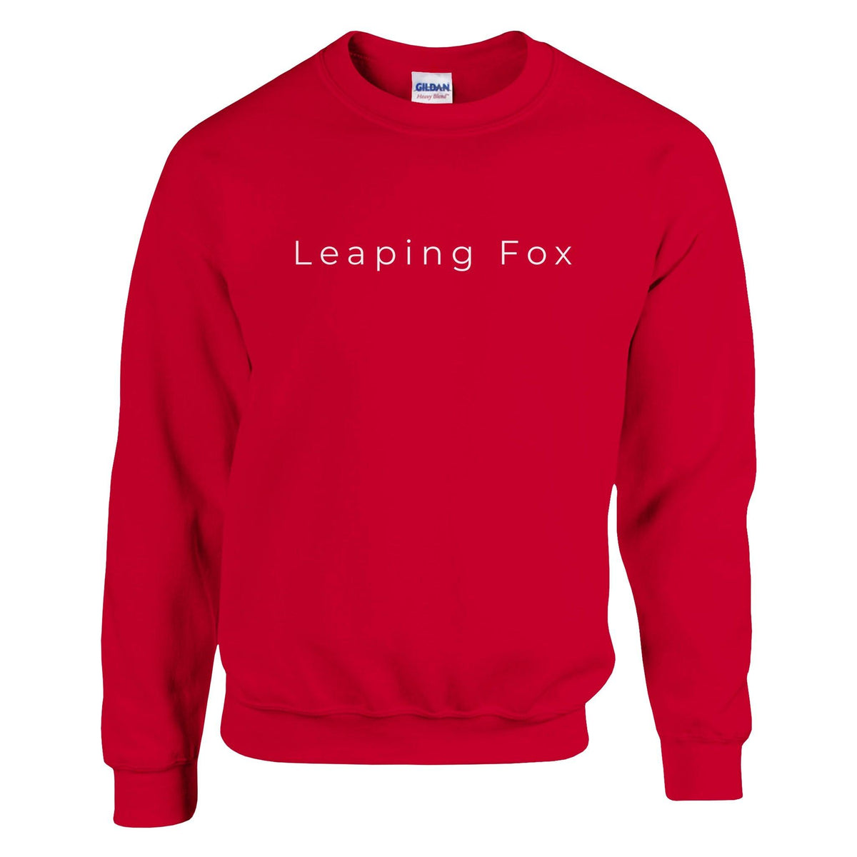 leeping fox red  sweatshirt