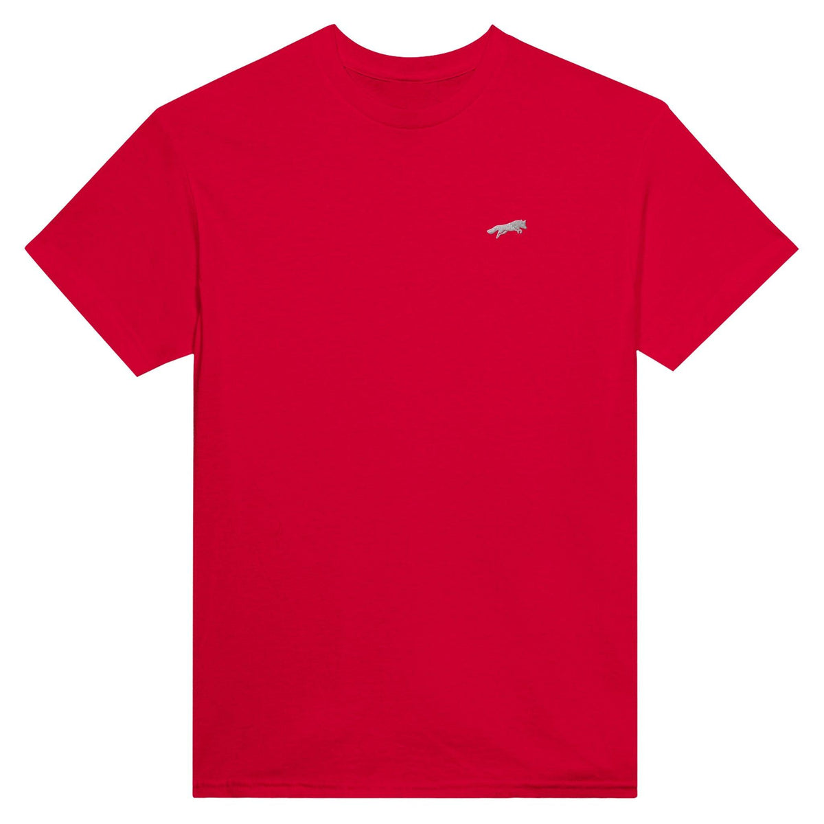 leeping fox red t-shirt front