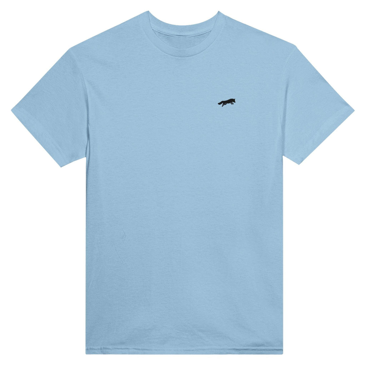 leeping fox blue t-shirt front