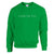 leeping fox green  sweatshirt
