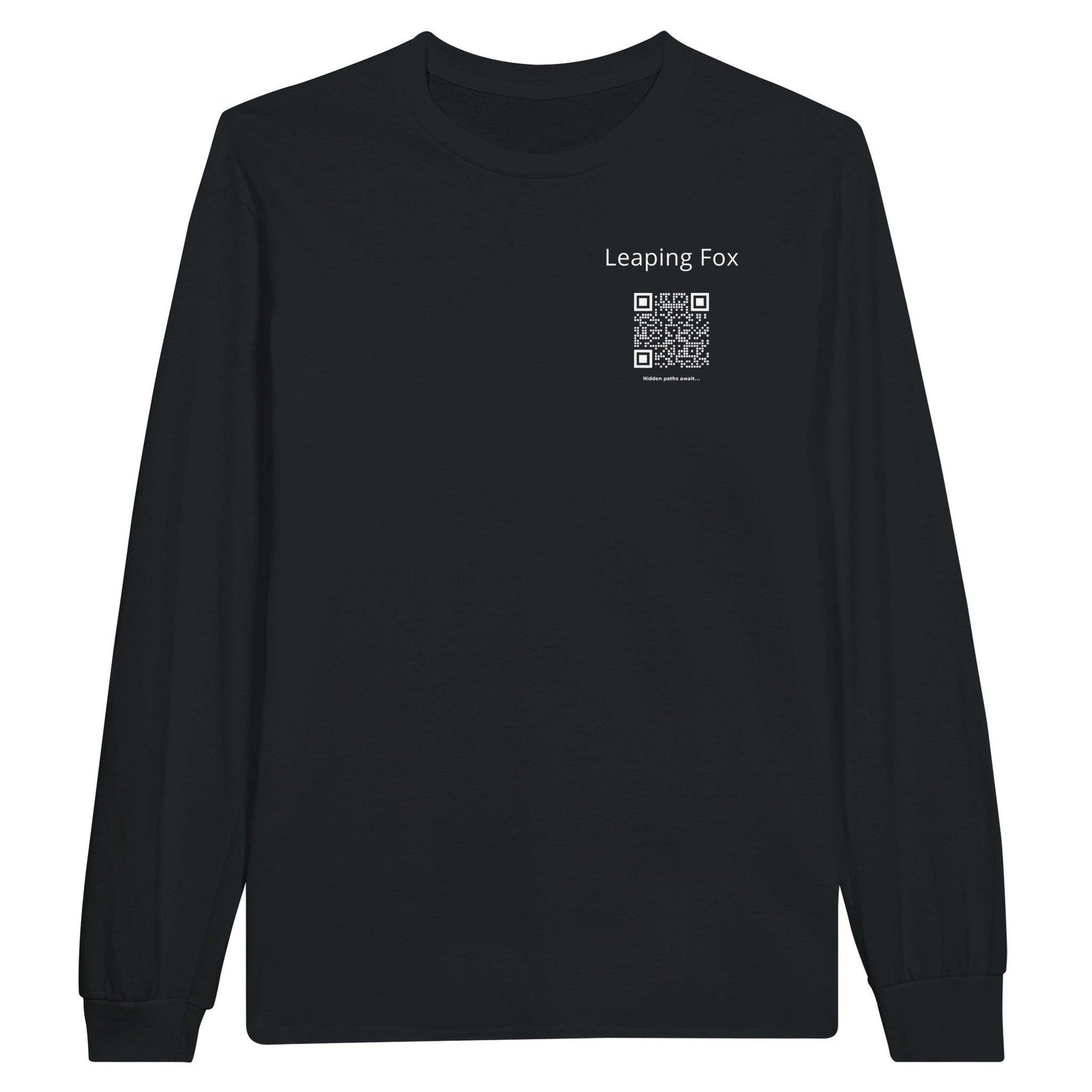 leeping fox QR  sweatshirt