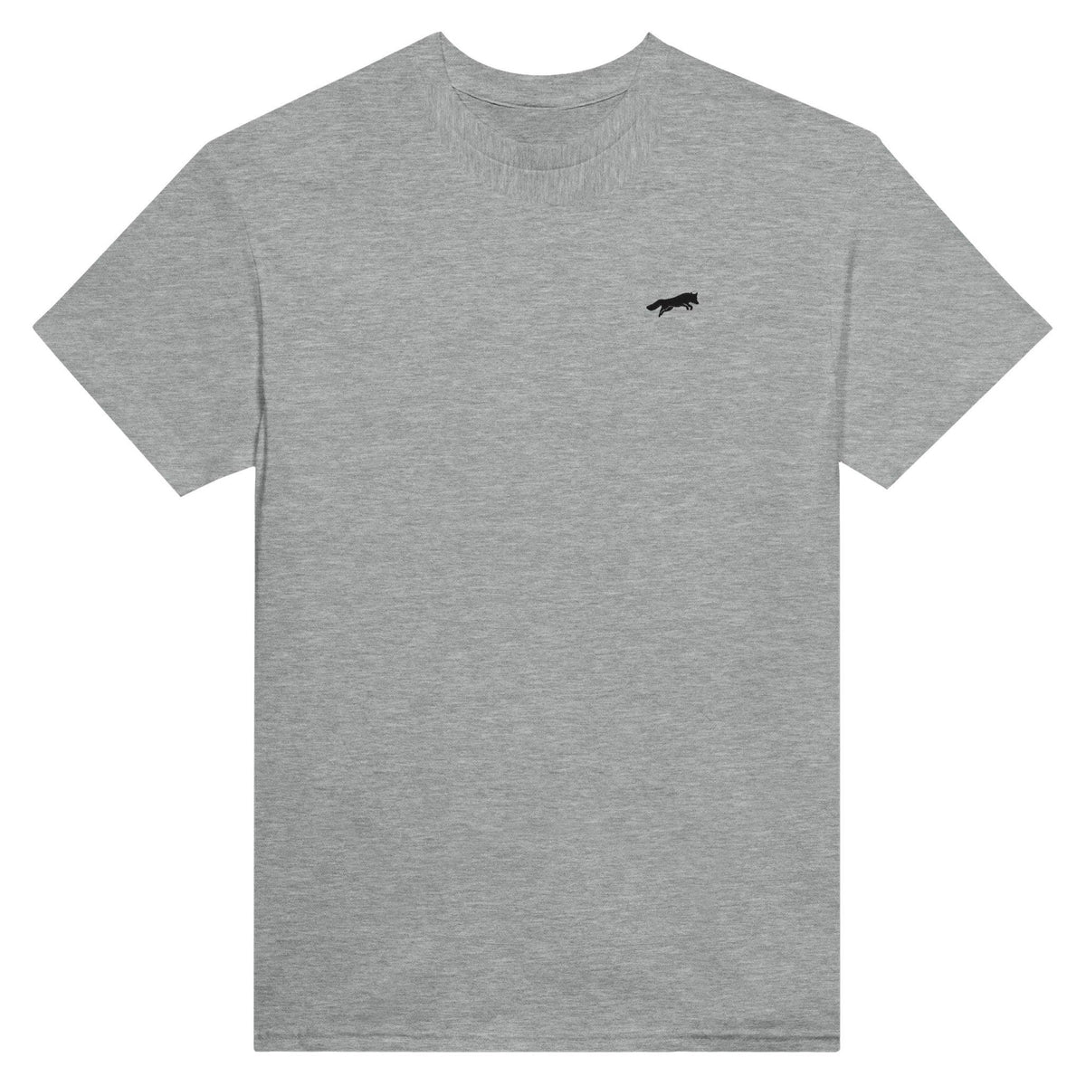 leeping fox grey t-shirt front