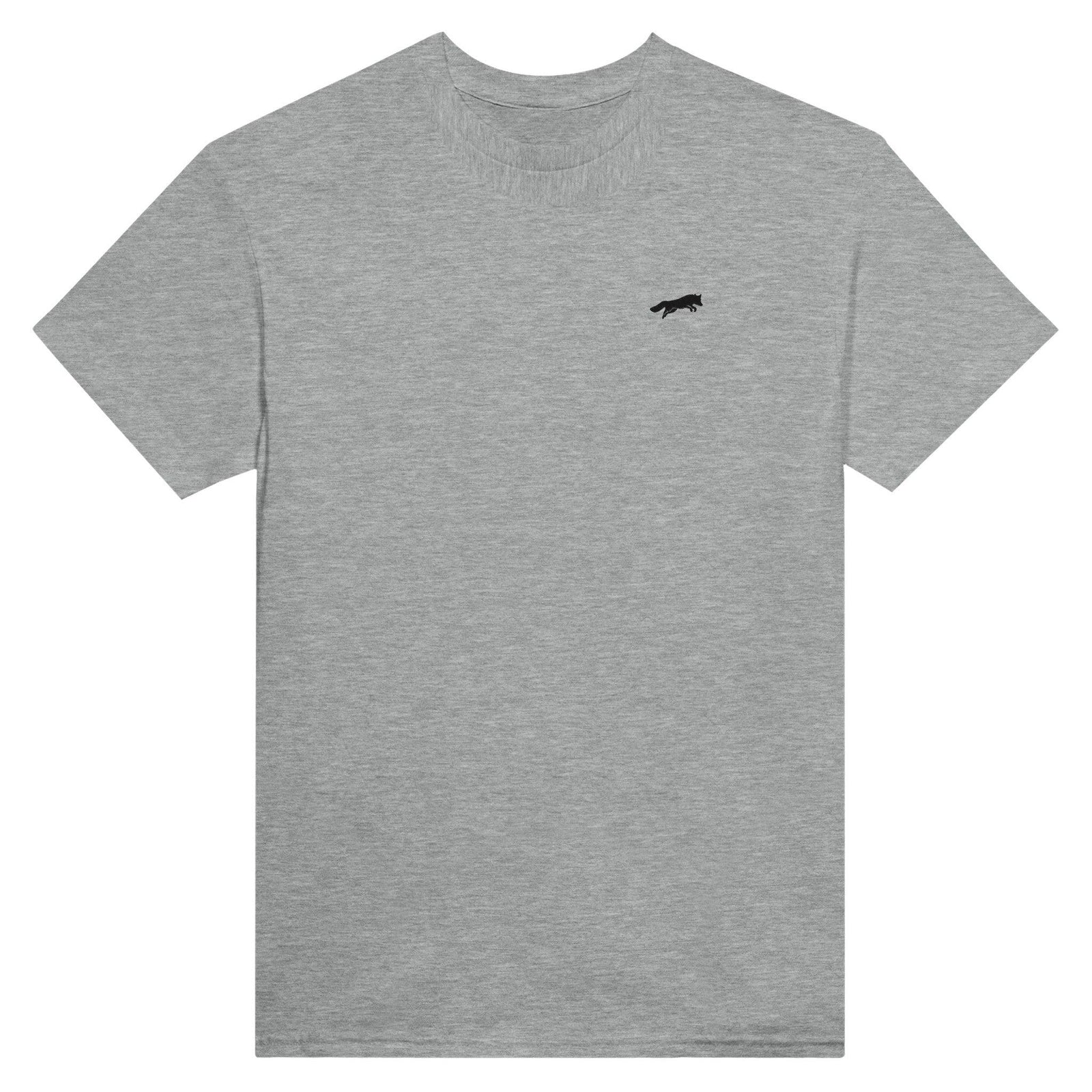 leeping fox grey t-shirt front