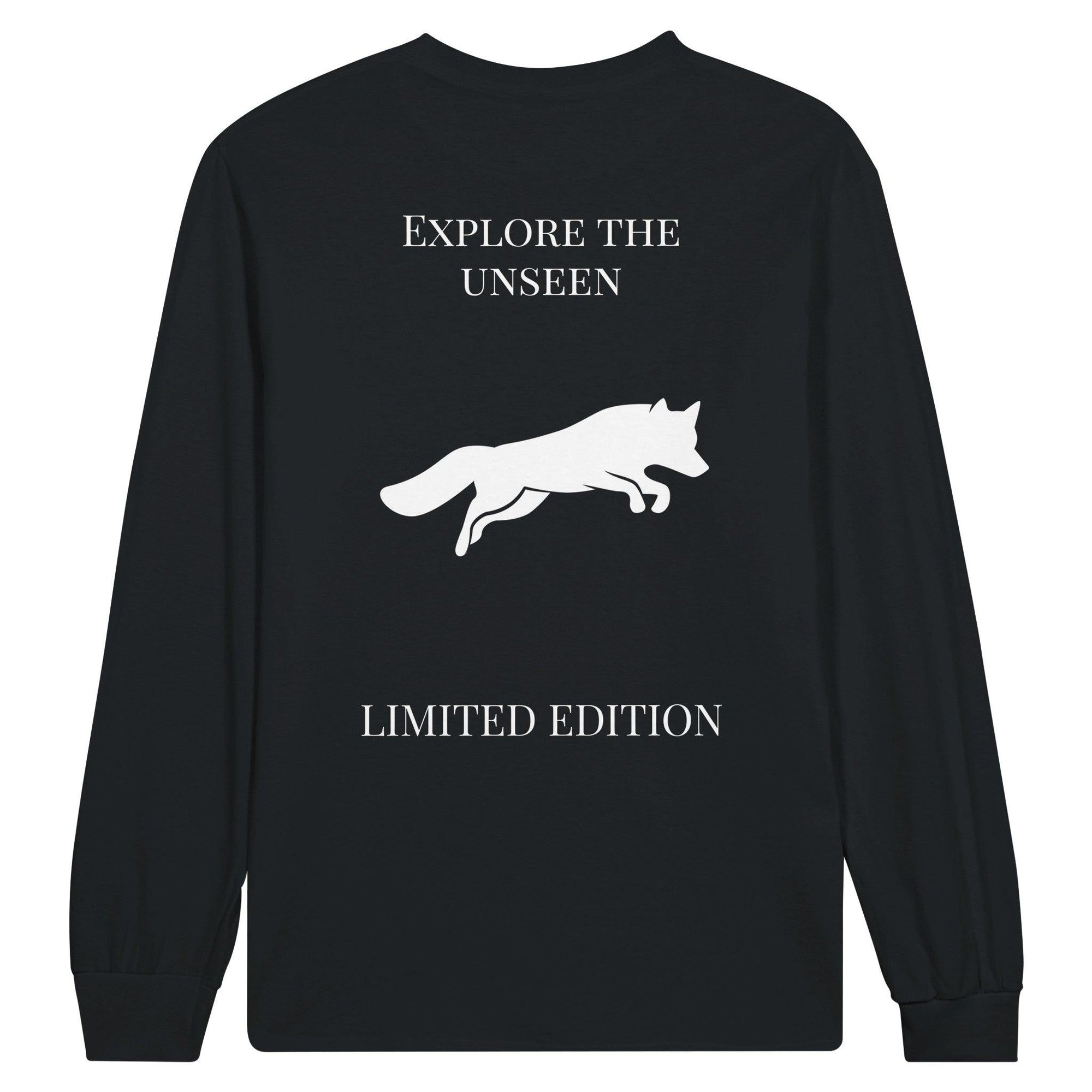leeping fox logo  sweatshirt