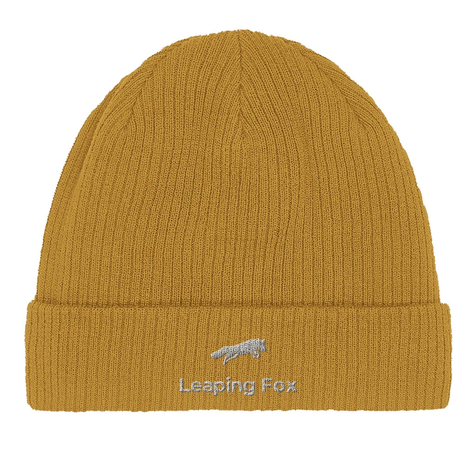leaping fox brown cap
