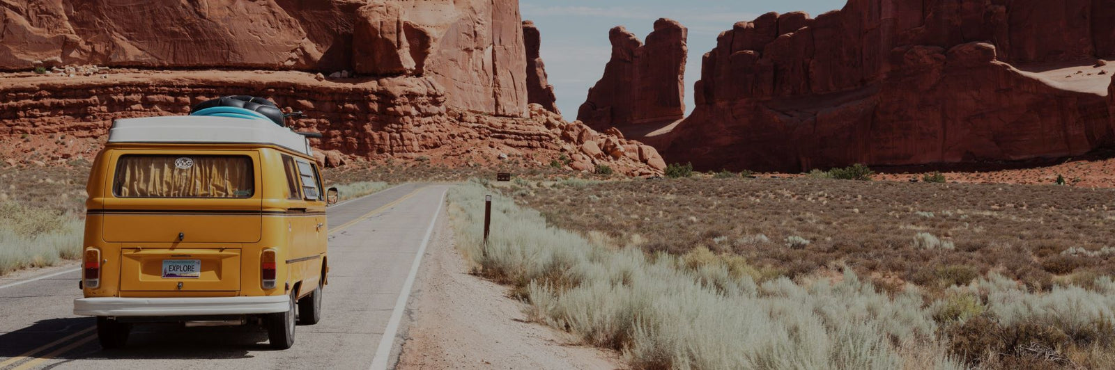 dry mountains road