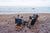 Seaside bonfire